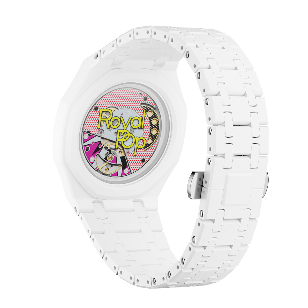 Bracelet en céramique Blanc