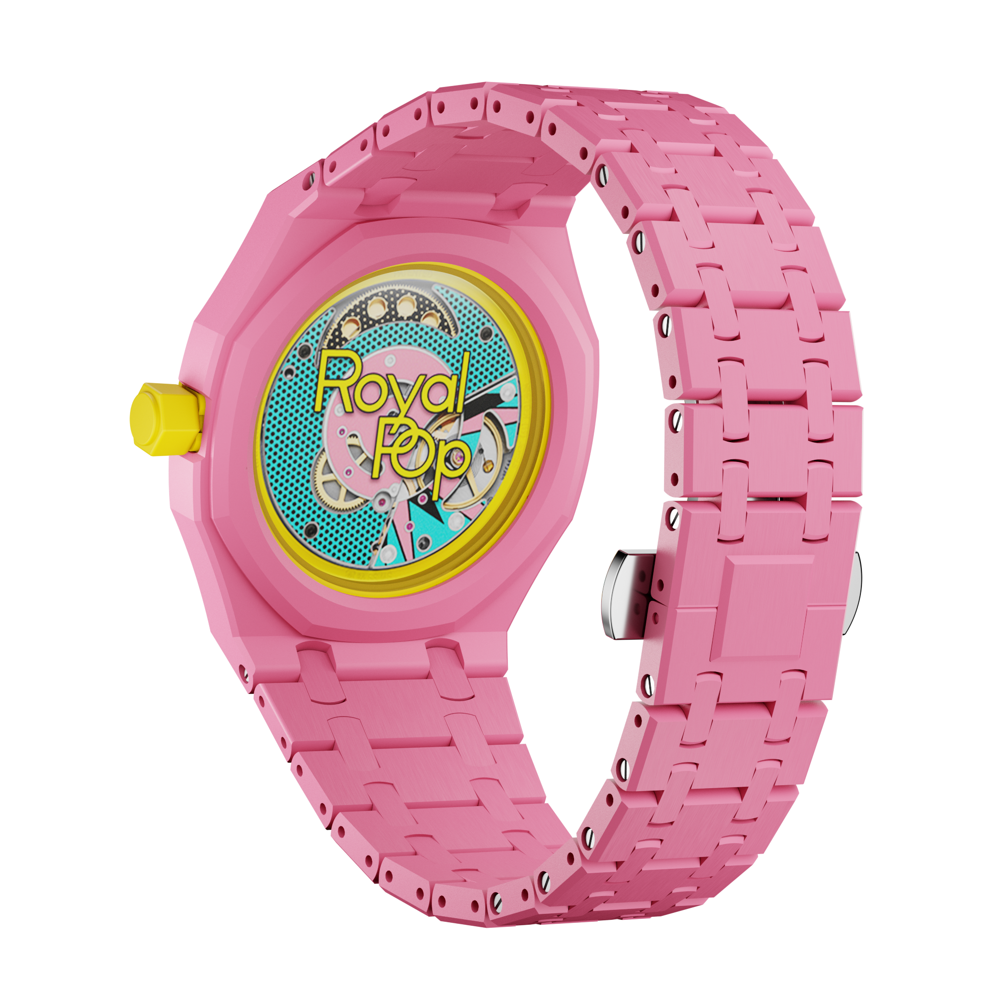 Bracelet en céramique Rose