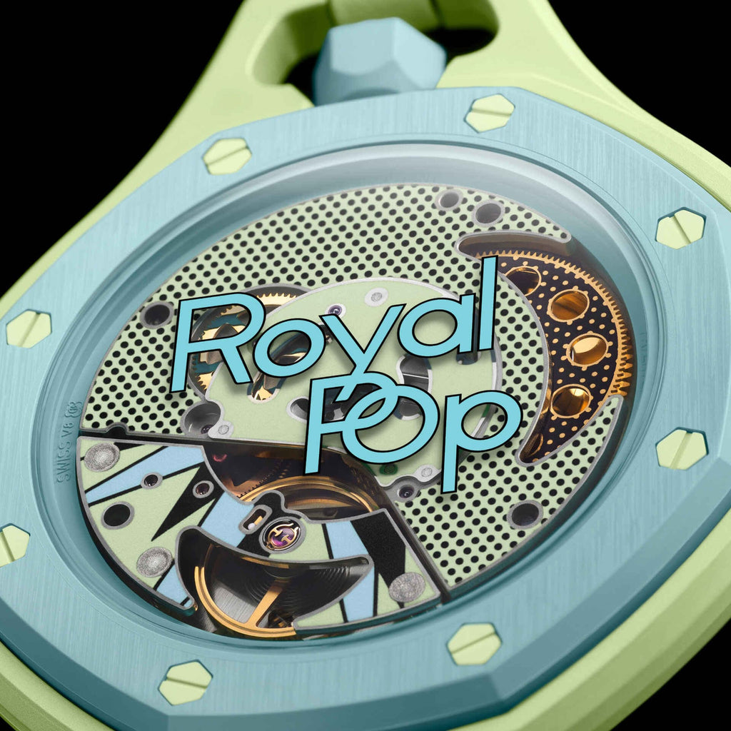 Royal Pop Jaune, bleu ciel
